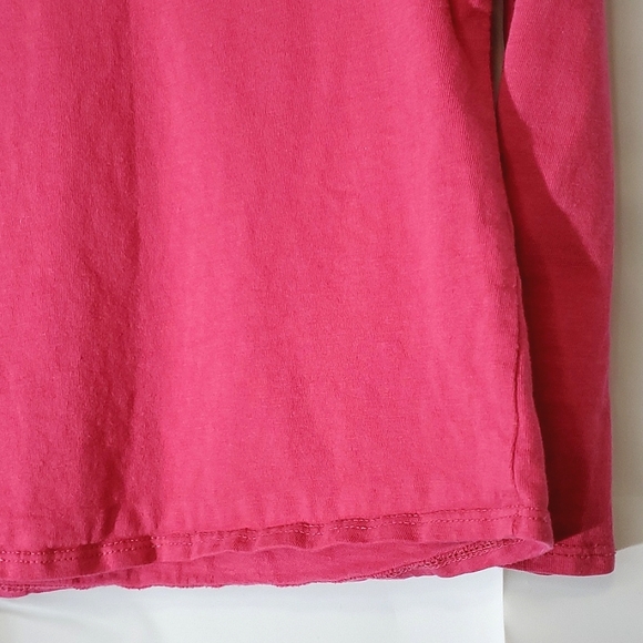 Old Navy Magenta Pink "JoJo + BowBow" Kids Long Sleeve Shirt - Size 3T - Picture 11 of 13